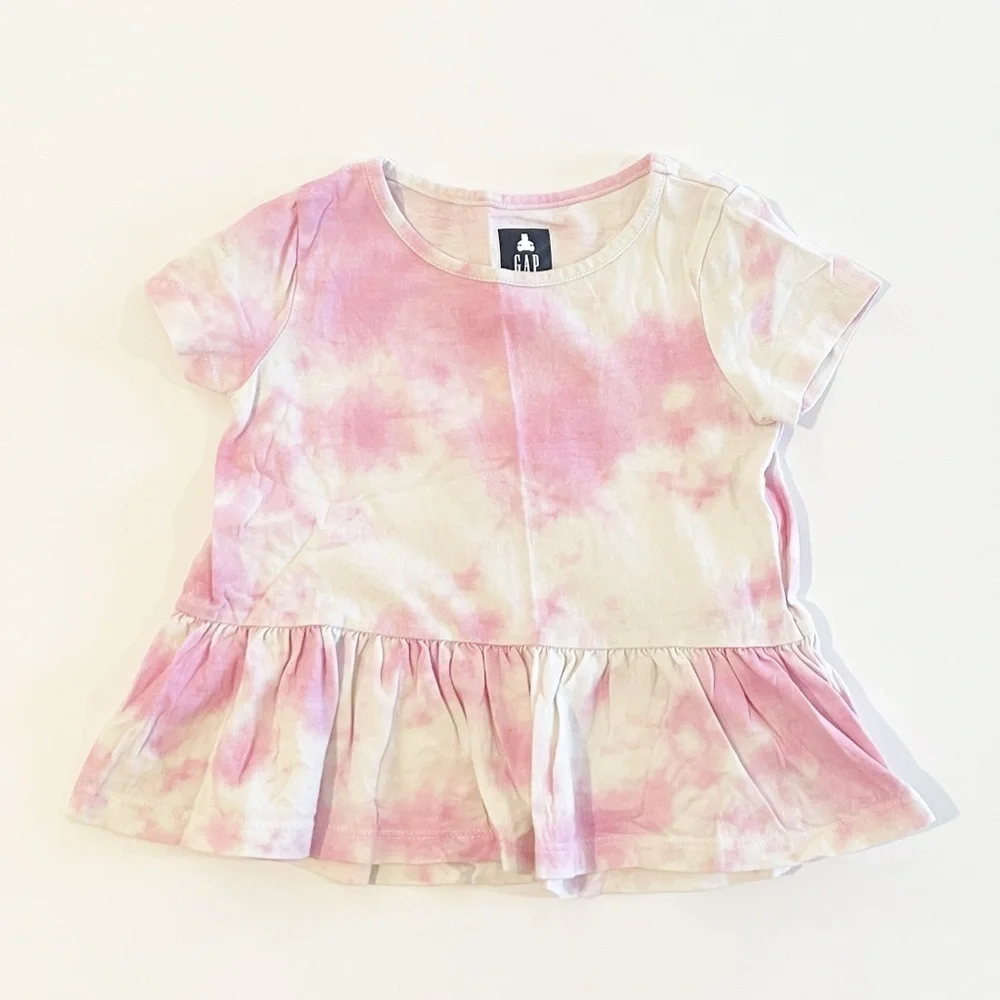 GAP 18-24M short sleeve tie dye tees